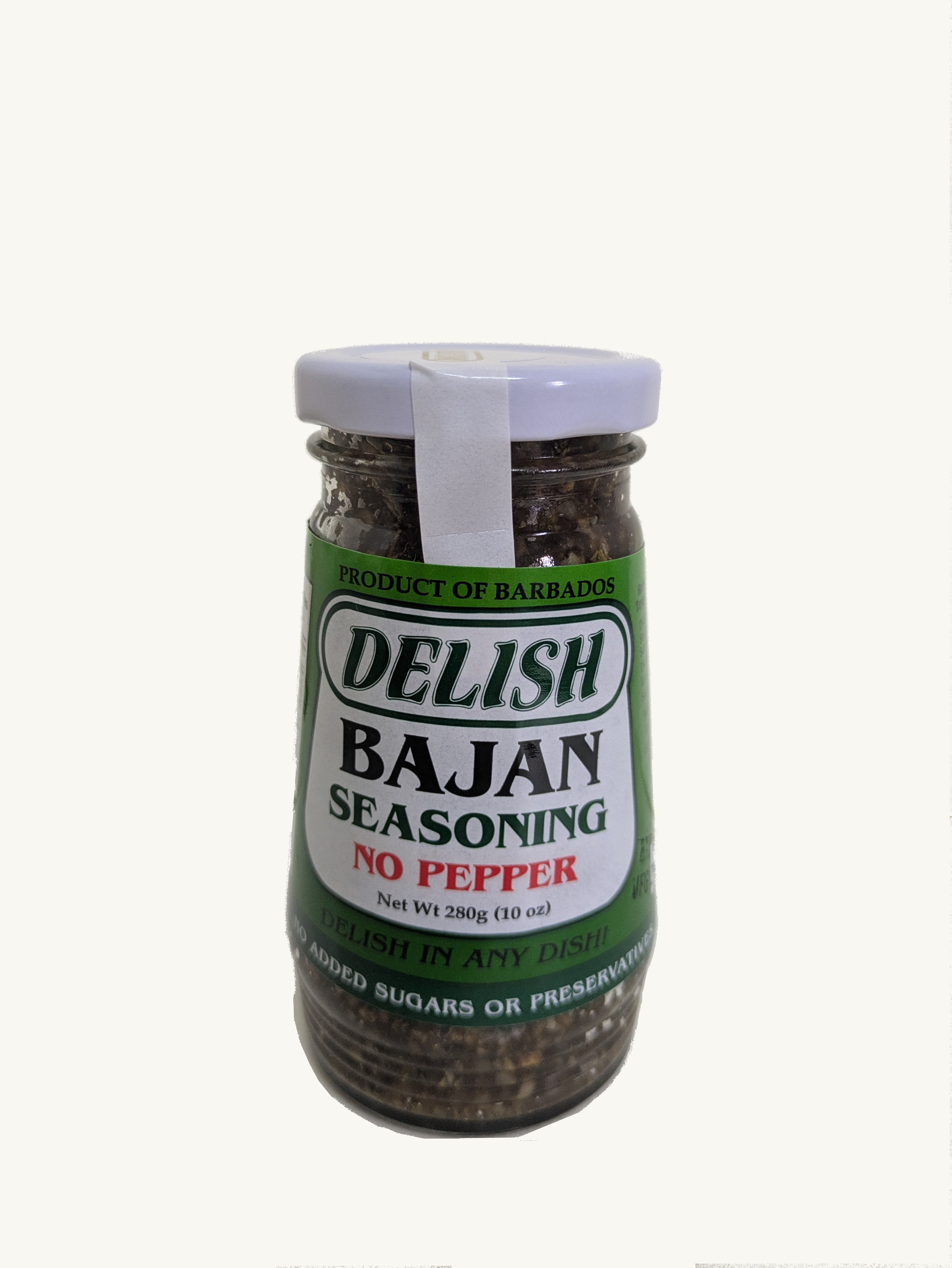 Bajan Seasoning No Pepper